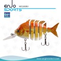 Angler Select Multi Jointed Pesca Vida-como señuelo Bait Swimbait isca dura cebo de pesca de señuelo (MS1808V)