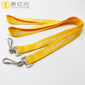 Custom college coiled sublimation lanyard for gifts