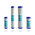 Cartuchos de filtro de água de carbono ativados personalizados CTO GAC Filtro de água de carbono granular 20 SL