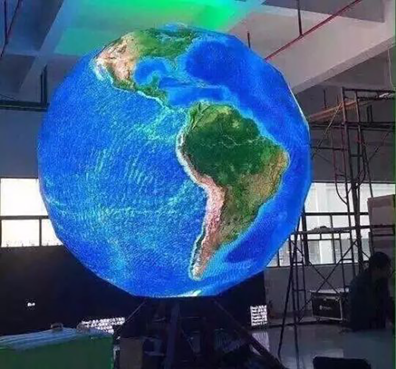 Creative LED Globe Display Creative LED Globe Display