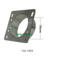 CNC Maschine Schneiden 76mm Auto Lufteinlass Adapter