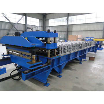 Roofing glazed tile cold roll forming machine