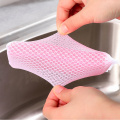 Household Scrub Kitchen Pot Dish Microfiber Cleaning Sponge