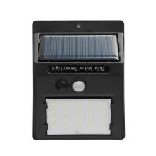 Lámpara de pared LED de inducción solar de jardín