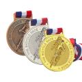 Médaille de marathon de cyclisme pour jeunes adultes Finisher antique