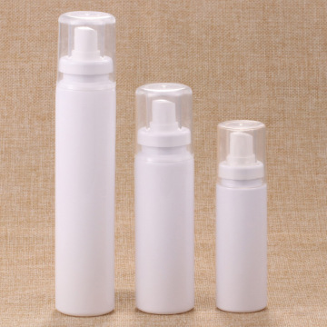 2017 Newest Design 60ml 100ml 150ml White Pet Bottle with Fine Sprayer