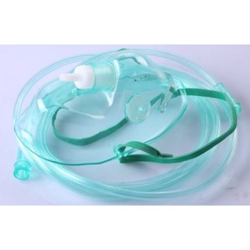 Máscara de oxígeno desechable para uso médico