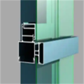 Aluminum extrusion profile curtain wall, glazing