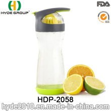 Customized 500ml High Borosilicate Glass Fruit Infusion Water Bottle, Glass Infuser Bottle (HDP-2058)