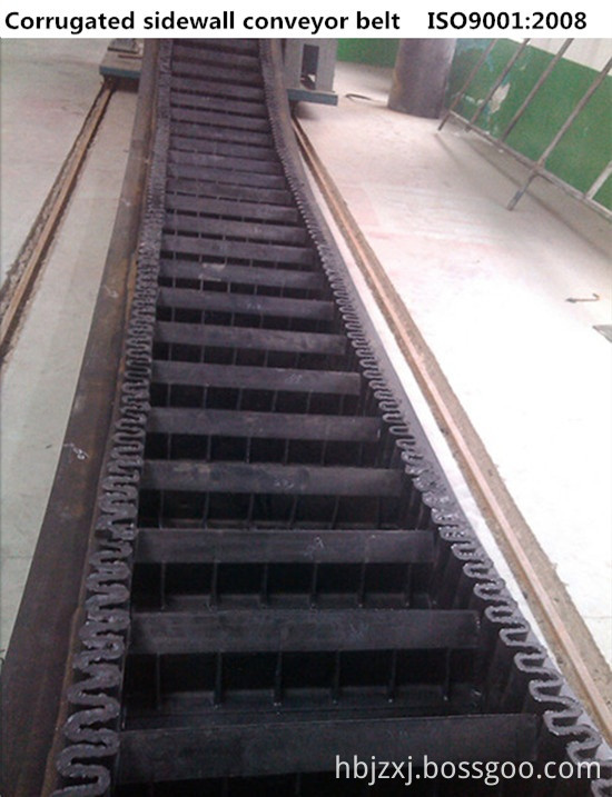 Sidewall conveyor belt 1