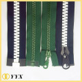 Heavy duty No8 No10 plastic resin zipper