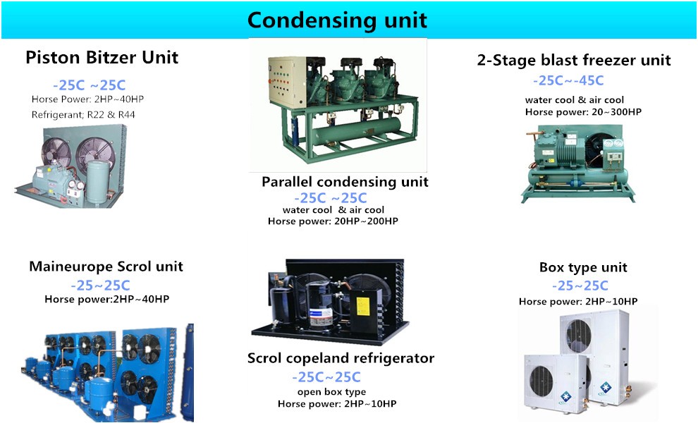 bitzer compressor condensing unit