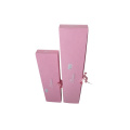Luxury Pink Hair Packaging Box with Ribbon