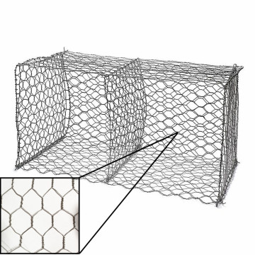 High Zinc Coated Gabion Box Wire Mesh Netting