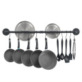 Black Kitchen Rack Storage Holder Organizer Rack