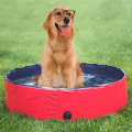 Piscina de cachorro dobrável Piscina de animais de estimação de PVC pesados