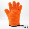 Cotton Heat-resistance Grill Mitt Silicone Glove BBQ tool