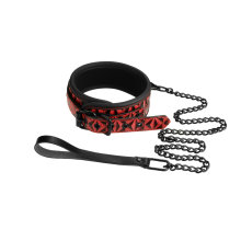 Popular Cadena de metal largo Sm Sexo Cuello Collar Cuello Collar Sm Fetiche Sexo Toypu Cuello-Anillo