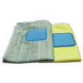 Microfiber Bamboo Cleaning Scouring Pads Bamboo Dish Cloth