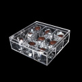 Acrylic chocolate packaging customzied shaped chocolate box