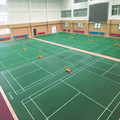 Tapetes portátiles con cremallera de bádminton para eventos