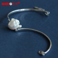 Fashion Baroque Natural Cultured Pearl Bangle Jewelry (E150052)