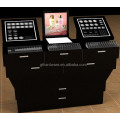 Multimaterial Counter Makeup Luxury Display Stand With LED