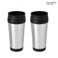 Gobelet de tasse de voyage de l&#39;acier inoxydable 16oz avec le couvercle imperméable