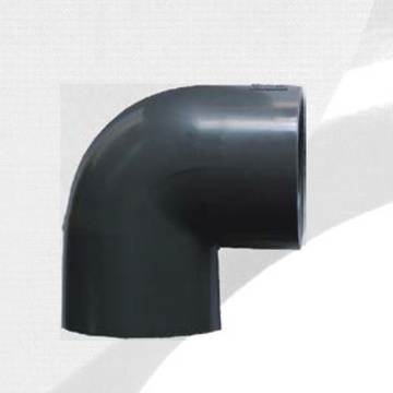 ASTM Sch80 Upvc Elbow 90 ° Dunkelgraue Farbe