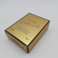 Custom Woman Perfume Gold Card Paper Box