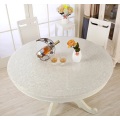 Dining room frosted pvc tablecloth