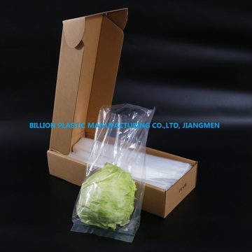 Bolsa de frutas de plástico transparente