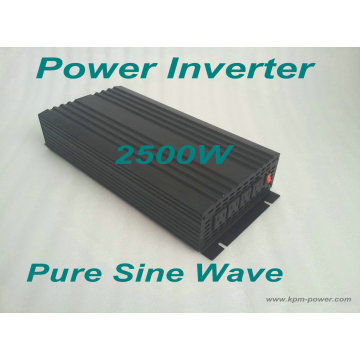 Inversor de energia de onda sinusoidal pura de 2500 watts / inversores CC a CA