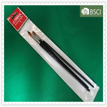 974 длинная круглая черная деревянная ручка художника