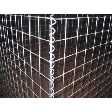 Boite Hexagonal Gabion Barsket / Boite Gabion Welded Galvanisée