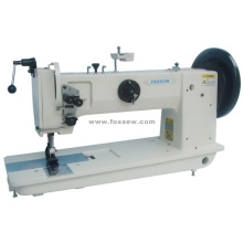 Máquina de coser de costura de alimentación de alimentación de unísono extra de brazo largo para el brazo pesado