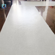 Tapis de feutre de polyester blanc non tissé de haute qualité de peintre de sous-couche de plancher