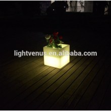 Gartendekoration Blumentopf led, LED Blume Pflanzer