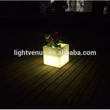 Gartendekoration Blumentopf led, LED Blume Pflanzer