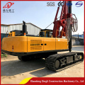 Hydraulic solar project  highway guardrail pile+driver