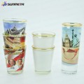 FreeSub 1.5OZ 3D Sublimation Short Glass Glass Mug