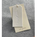 Luxury Gold Embossed Logo Hang Tag Clothing