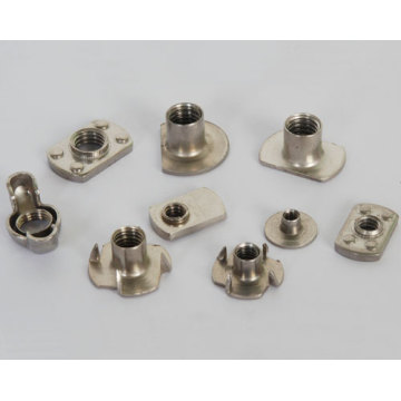 Round base welded nuts