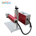 50W Portable Fiber Laser Marker Engraver For Aluminum