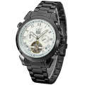 All stainless steel mens date mechanical watches