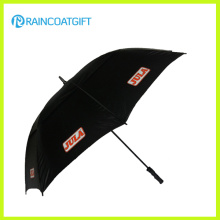 Kundenspezifischer Logo-Druck Gerader Regenschirm für Förderung