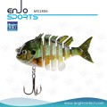 Angler Selecione Multi articulado Fishing Life-Like Lure Isca Baixo Swimbait iscas duras isca pesca iscas (MS1806)