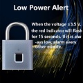 fingerprint padlock and low power