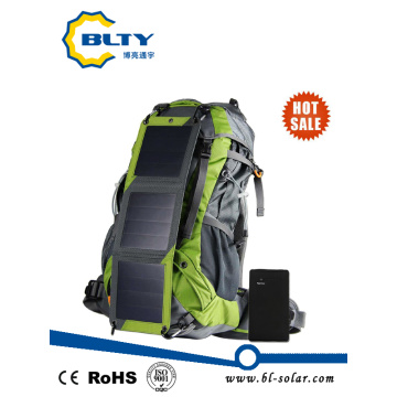 Cargador del panel de energía solar mochila para el ciclismo y el camping