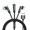 180 -Grad -Rotation 3 in 1 USB -Kabel